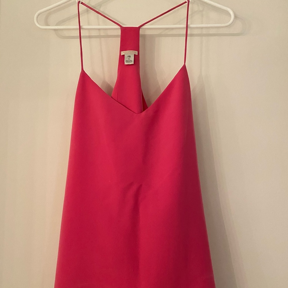 Scotch and Soda pink tank, medium